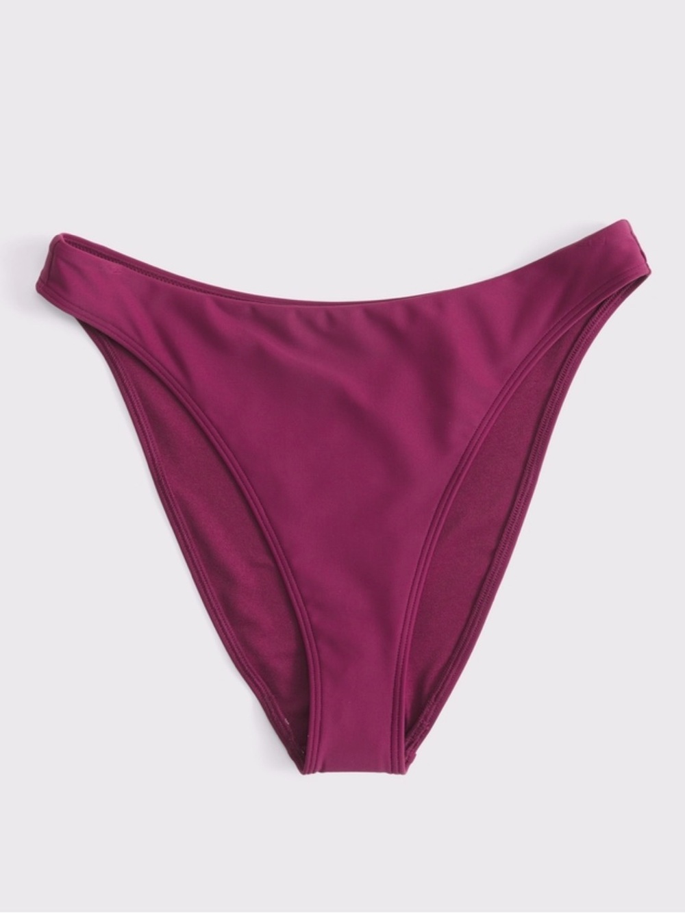 Abercrombie Mid Rise High Leg Moderate Bikini Bottoms